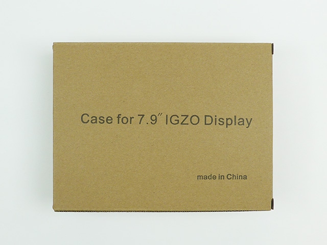 7.9インチ高精細IGZO液晶パネルセット用 組み立てケース: オプト