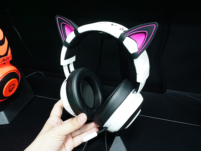 Razerのヘッドセットを可愛くする“ネコミミ”が登場、ツクモで予約