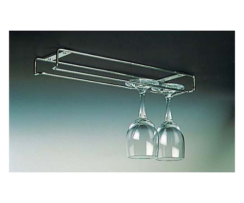18-8 ワイングラスホルダー 小 75×300×H35 3315200 - as kitchen（アズ