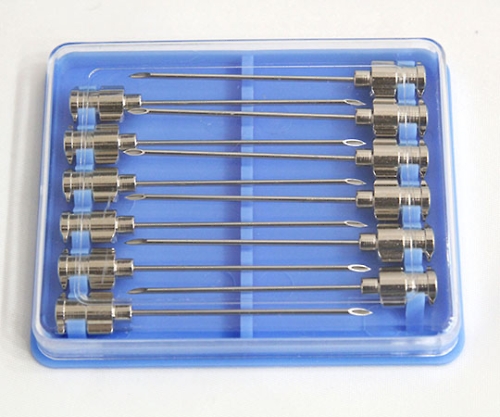 61-9092-92 VAN金属針 輸血針 中（ゲージ19G ロック基 針先約15°）RB 1