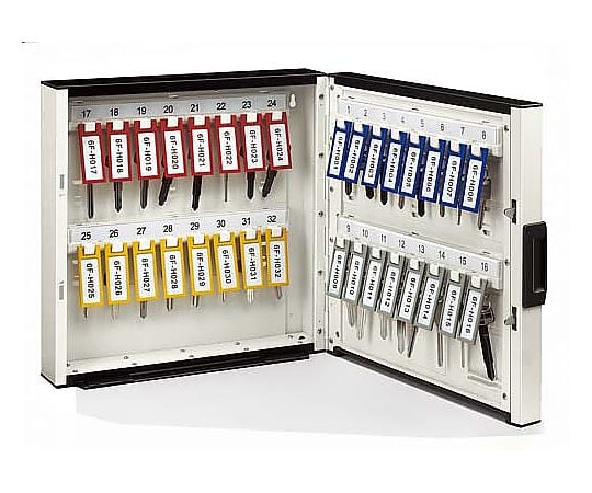 61-0729-67 キーボックスKEYSYSテンキータイプ 32個収容 KFB-TL32