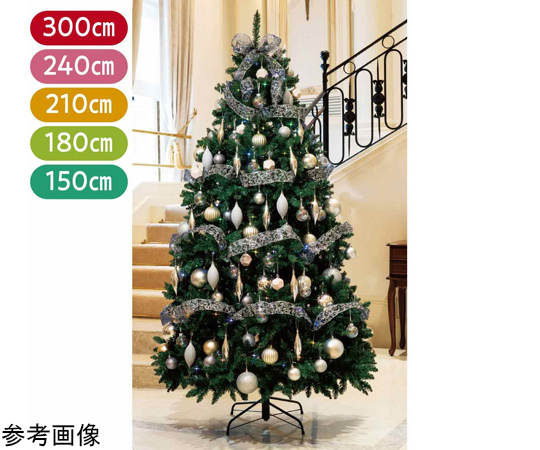 コンチネンタルクリスマスツリーセット シルバー高さ150×幅99cm 48-12