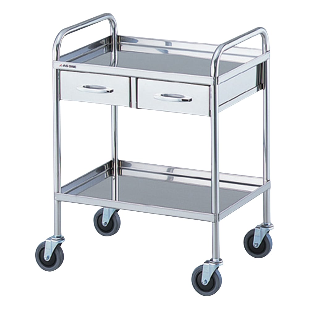 1-7633-01 サイレントラボカート 2段 【AXEL】 アズワン