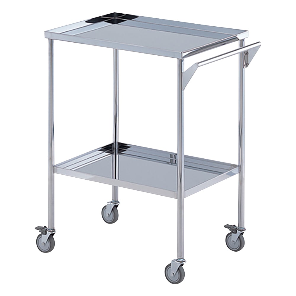 2-7679-01 立ち上げカート Mー2V-M 2段 M-2V-M 【AXEL】 アズワン