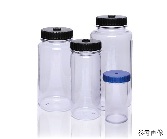3-8983-14 PC広口ボトル（オートクレーブ対応） 500mL WPC0500-C