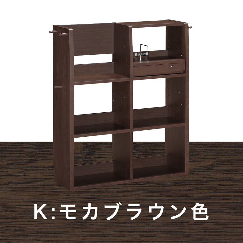 カリモク マルチシェルフ QS3087ME MH MK 90cm幅 ランドセルラック