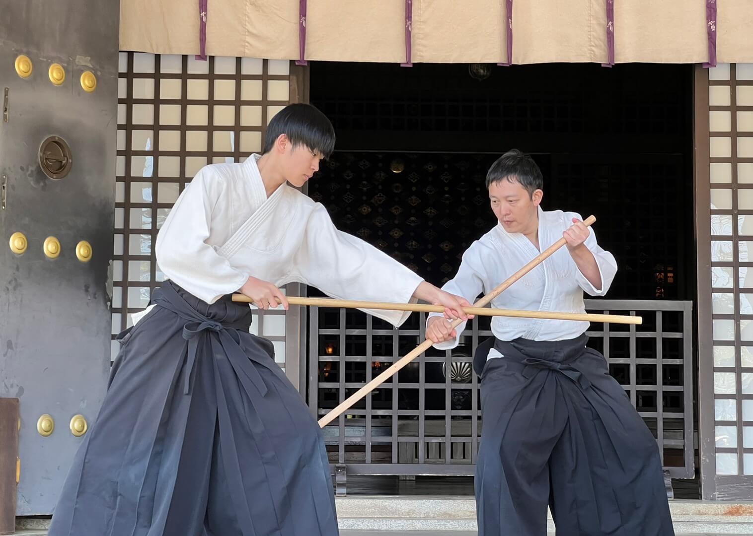 合気道の杖術（ 合気杖 ）について | 滋賀県彦根市の合気道武産会