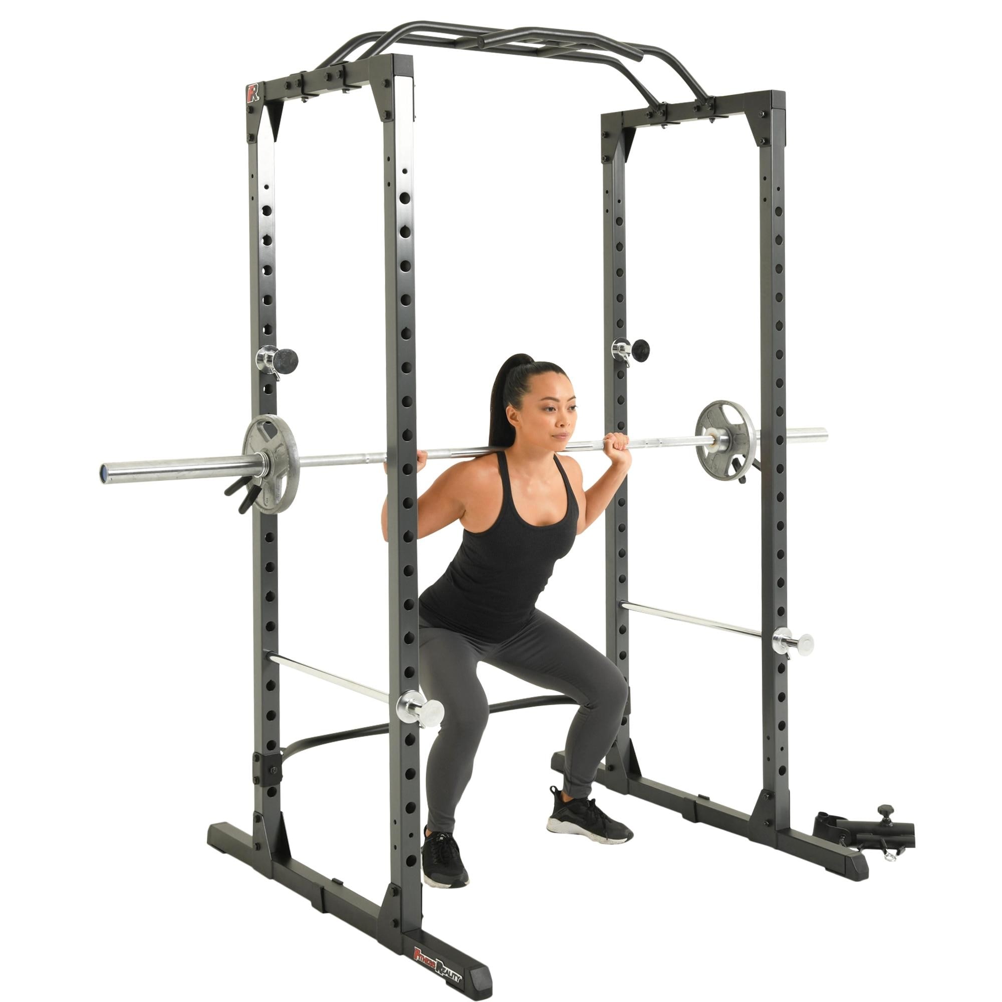 Fitness Reality XLT Power Cage with 800lbs Weight Capacity, Pull