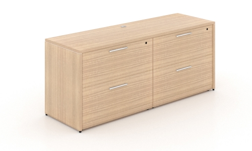 Potenza 4-Drawer Lateral File Credenza | Atlanta Office Liquidators