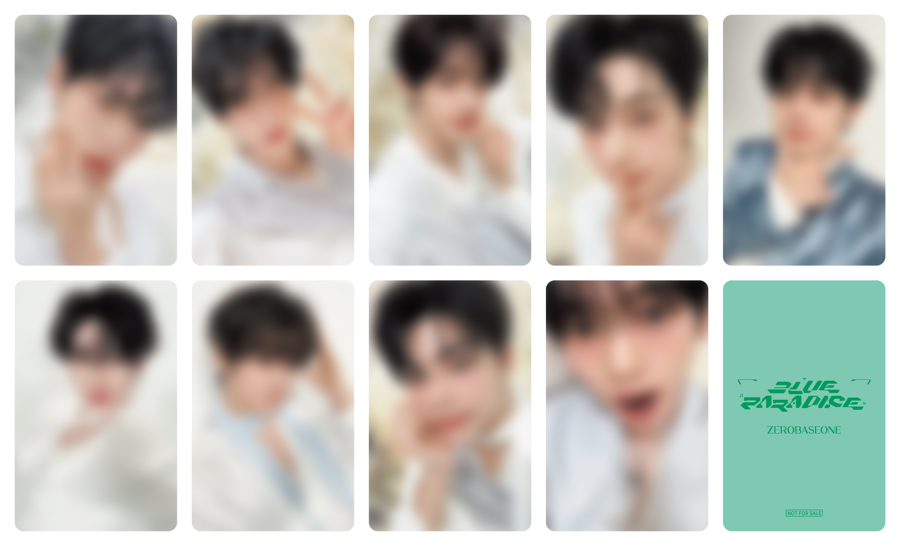 ZEROBASEONE Japan 1st EP 『PREZENT』／The 5th Mini Album [BLUE