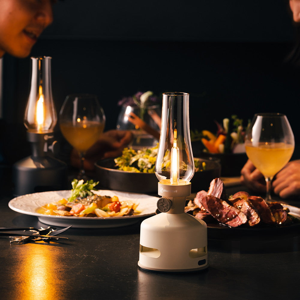 ギフトカード】「MoriMori」 S1 BEACH HOUSE ホワイト（LEDランタン