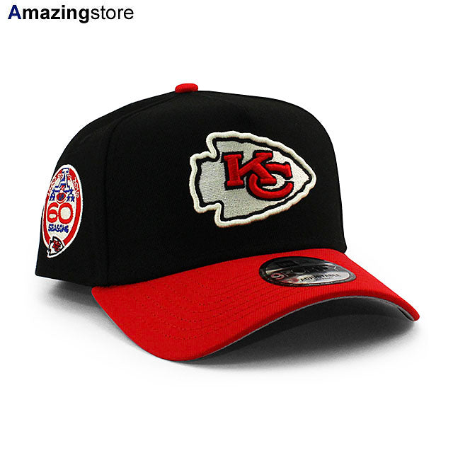 ニューエラ キャップ 9FORTY カンザスシティ チーフス NFL 60TH GREY