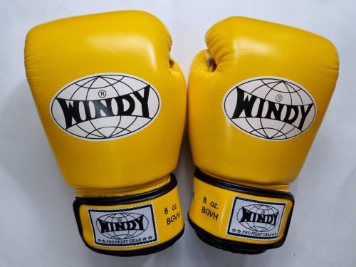 WINDY ウィンディ キック ボクシンググローブ 黄色 yellowの個人輸入