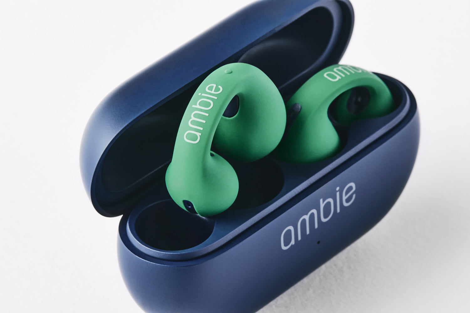 ambie sound earcuffs AM-TW02 Green × Indigo – ambie STORE
