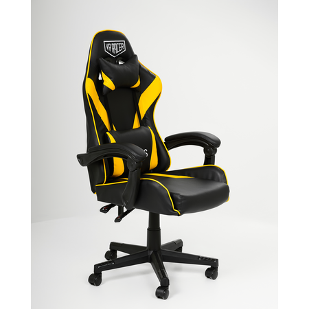 Кресло VR Racer Dexter Djaks черный/желтый (553935) – купить в