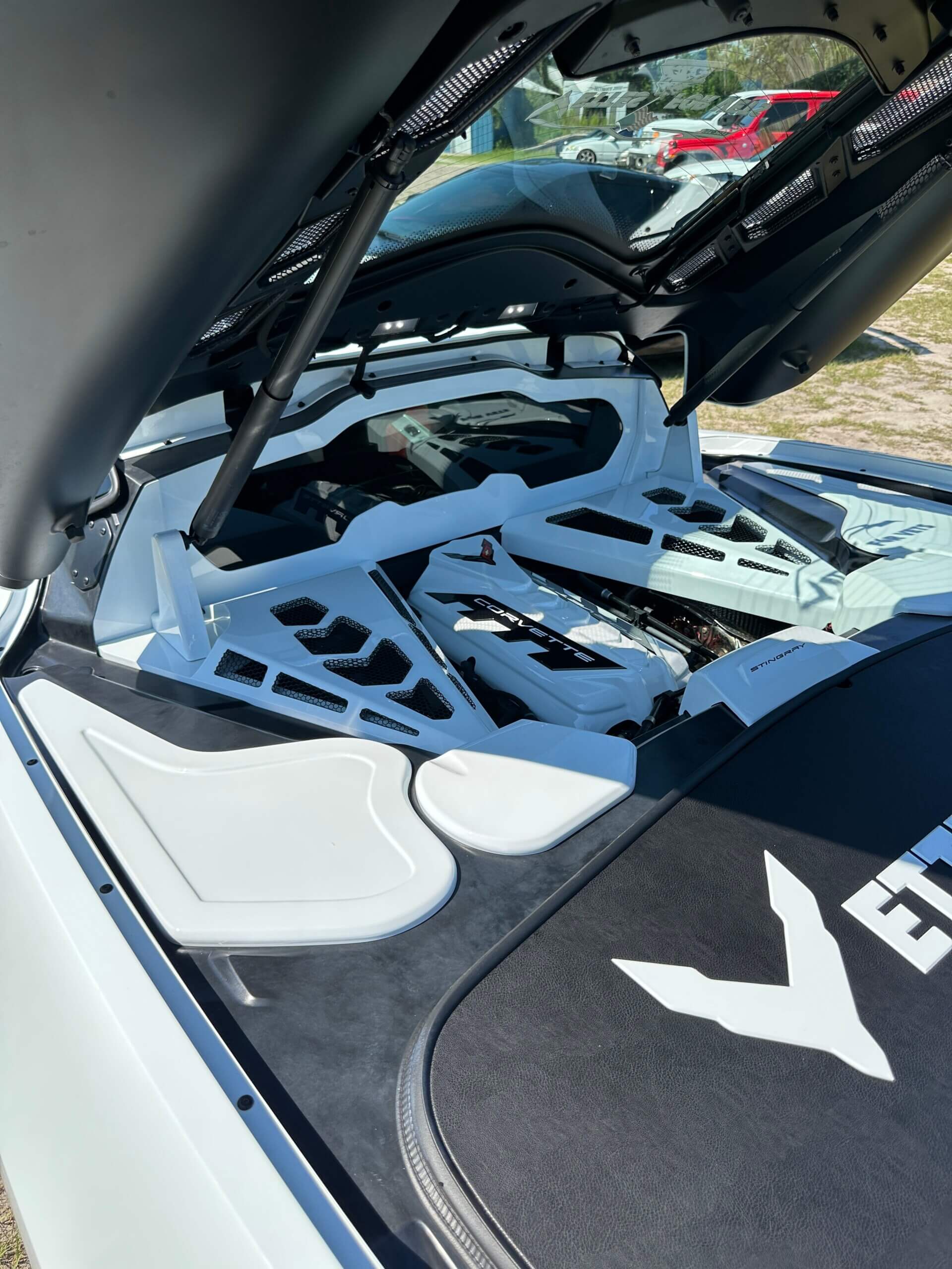 C8 Corvette Rear Shock Tower Covers - AMT Custom Designs