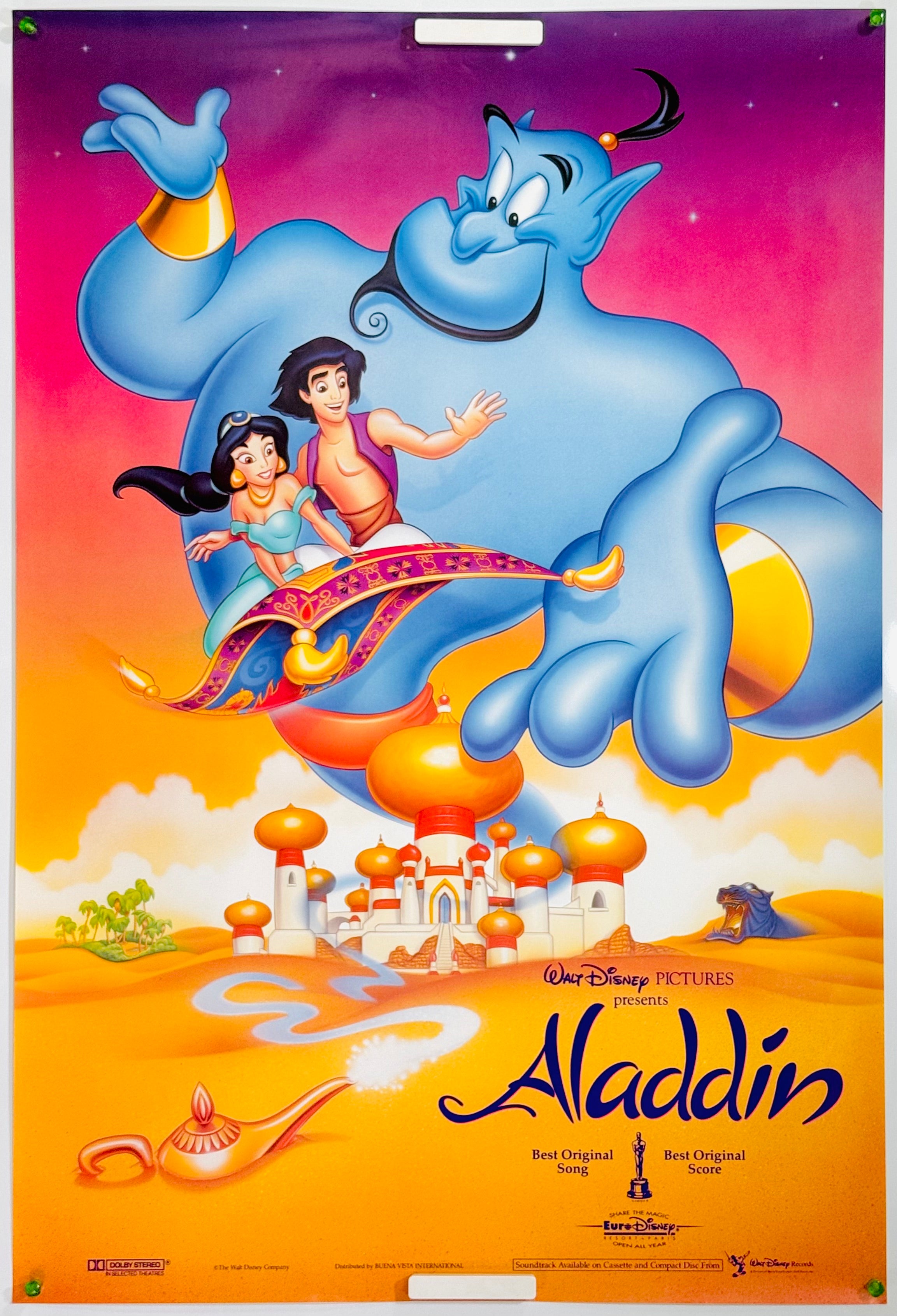 アラジン』 海外アニメ アメリカ - 海外版映画ポスター専門店 - – Fine