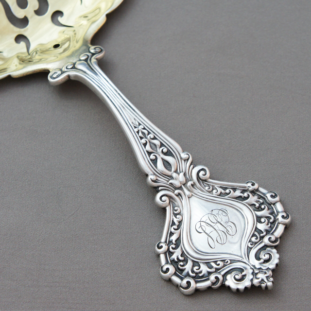 ティファニー「金彩 ボンボンスプーン 1893年製」《アンティックかとう》