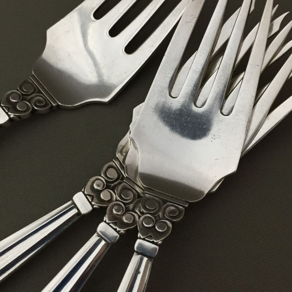 ジョージジェンセン ACORN フォーク 2本セット ジョージ・ジェンセン