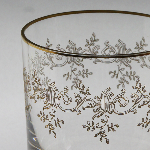 オールドバカラ「セヴィーヌ Sevigne ロックグラス」《アンティック