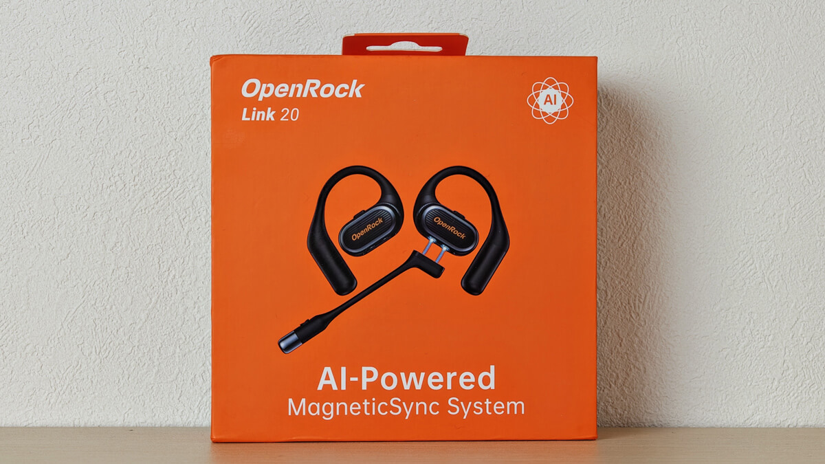 OpenRock Link 20レビュー：耳を塞がずブームマイクでクリアな通話も
