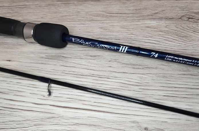 ヤマガブランクス】ブルーカレントⅢ 74をインプレ！メバル