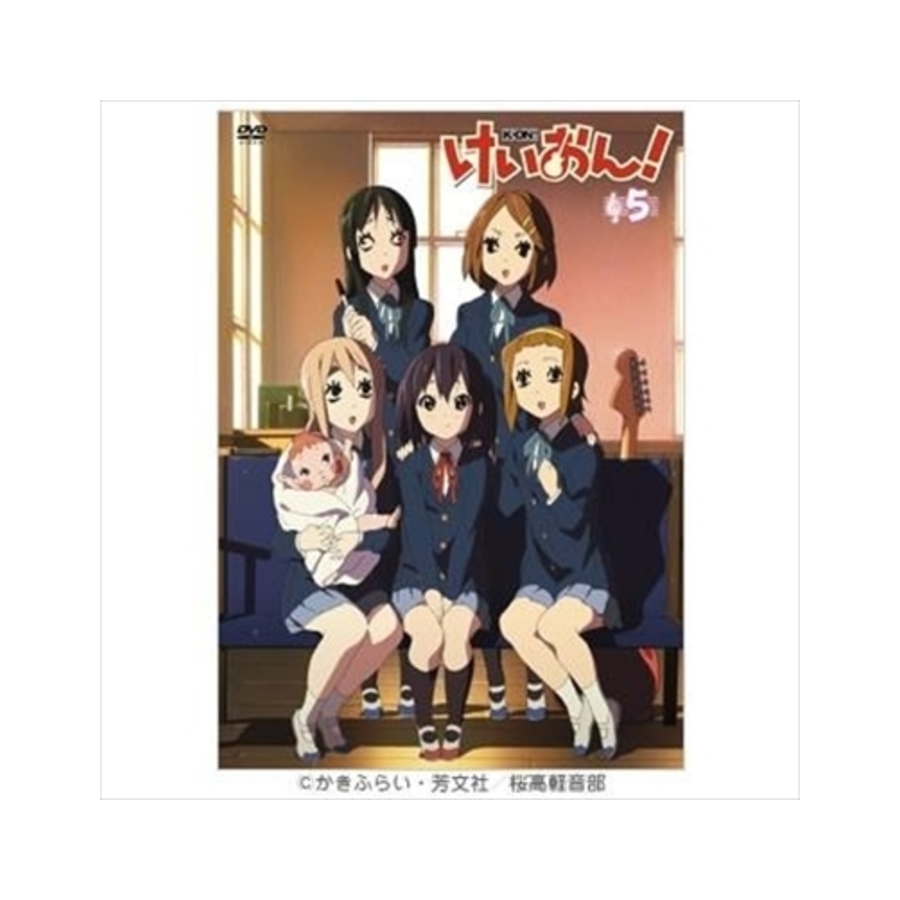 けいおん！／DVD／5巻 | TBS・MBSアニメ 公式オンラインストア「アニ