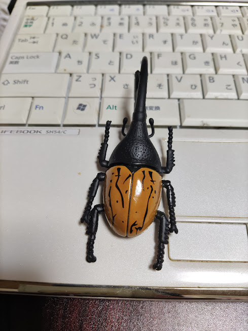 令和の世にムシキングのフィギュアが！？ ヘラクレスオオカブト