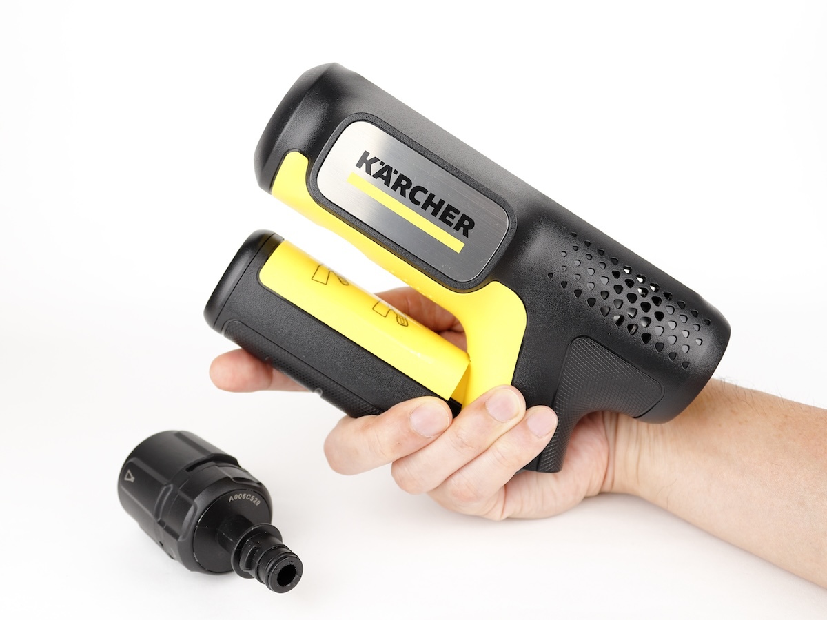 充電式ケルヒャー欲しい！ ペットボトルでも使えるコンパクト高圧洗浄