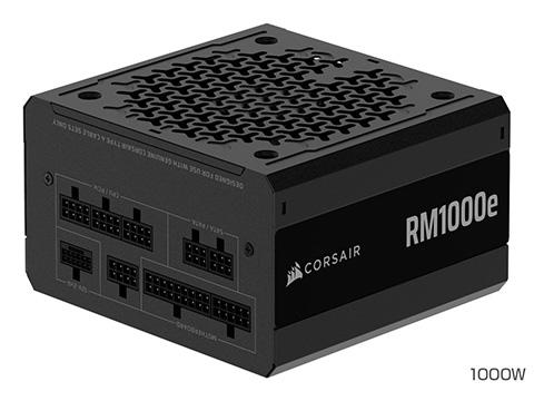 PCIe 5.1/ATX 3.1対応電源「RMe ATX 3.1」がCORSAIRから、容量違いで3