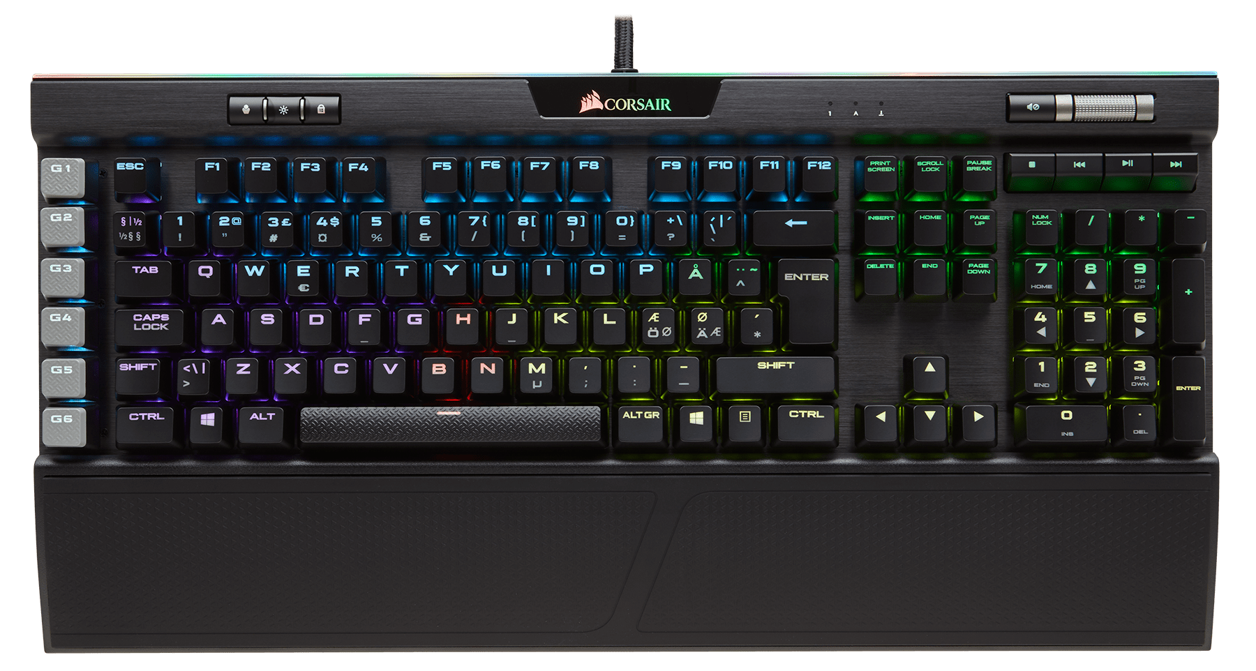 K95 RGB PLATINUM Mechanical Gaming Keyboard — CHERRY® MX Speed