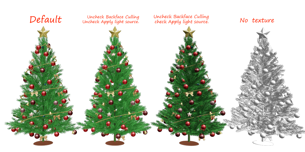 Christmas Tree 1 - CLIP STUDIO ASSETS