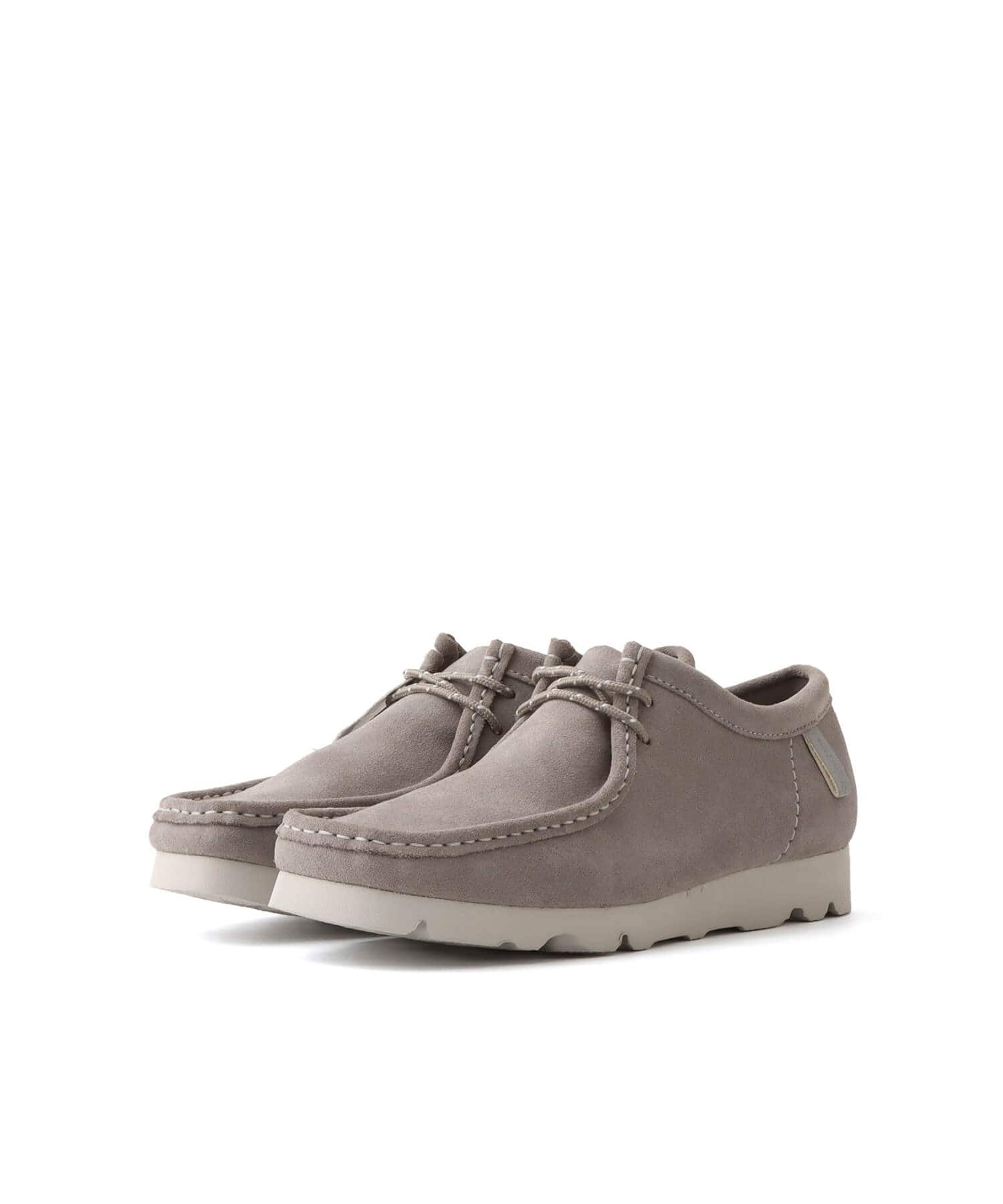 CLARKS Wallabee Grey Suede（クラークス ワラビー-グレー） | atmos