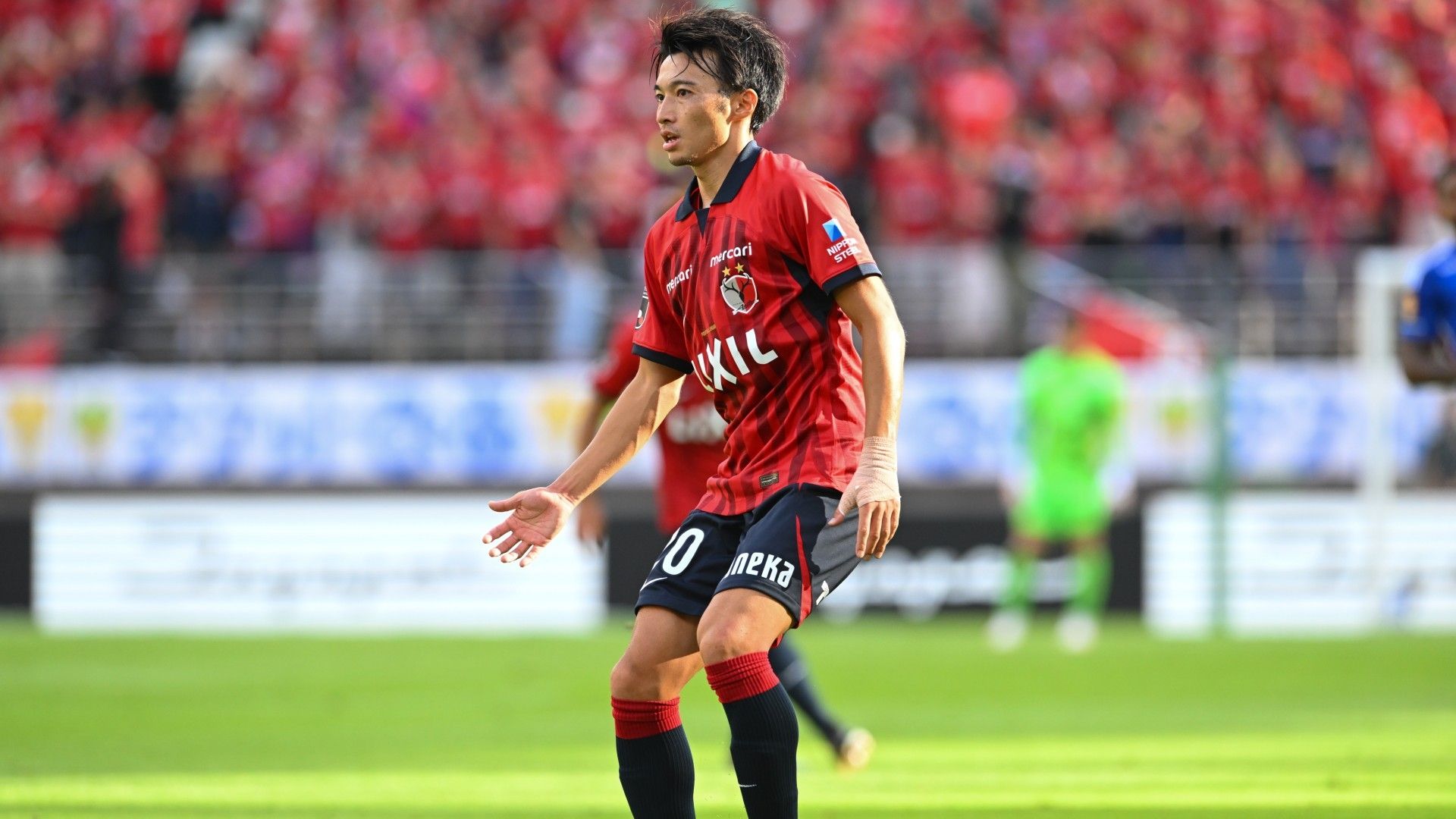 鹿島アントラーズ 2006-7レプリカユニフォーム 背番号10 本山雅志選手