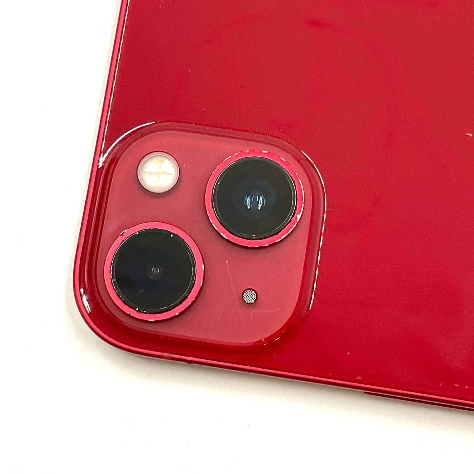 iPhone 13 256GB (PRODUCT)RED docomo 白ロム 動作確認済 77%【全額