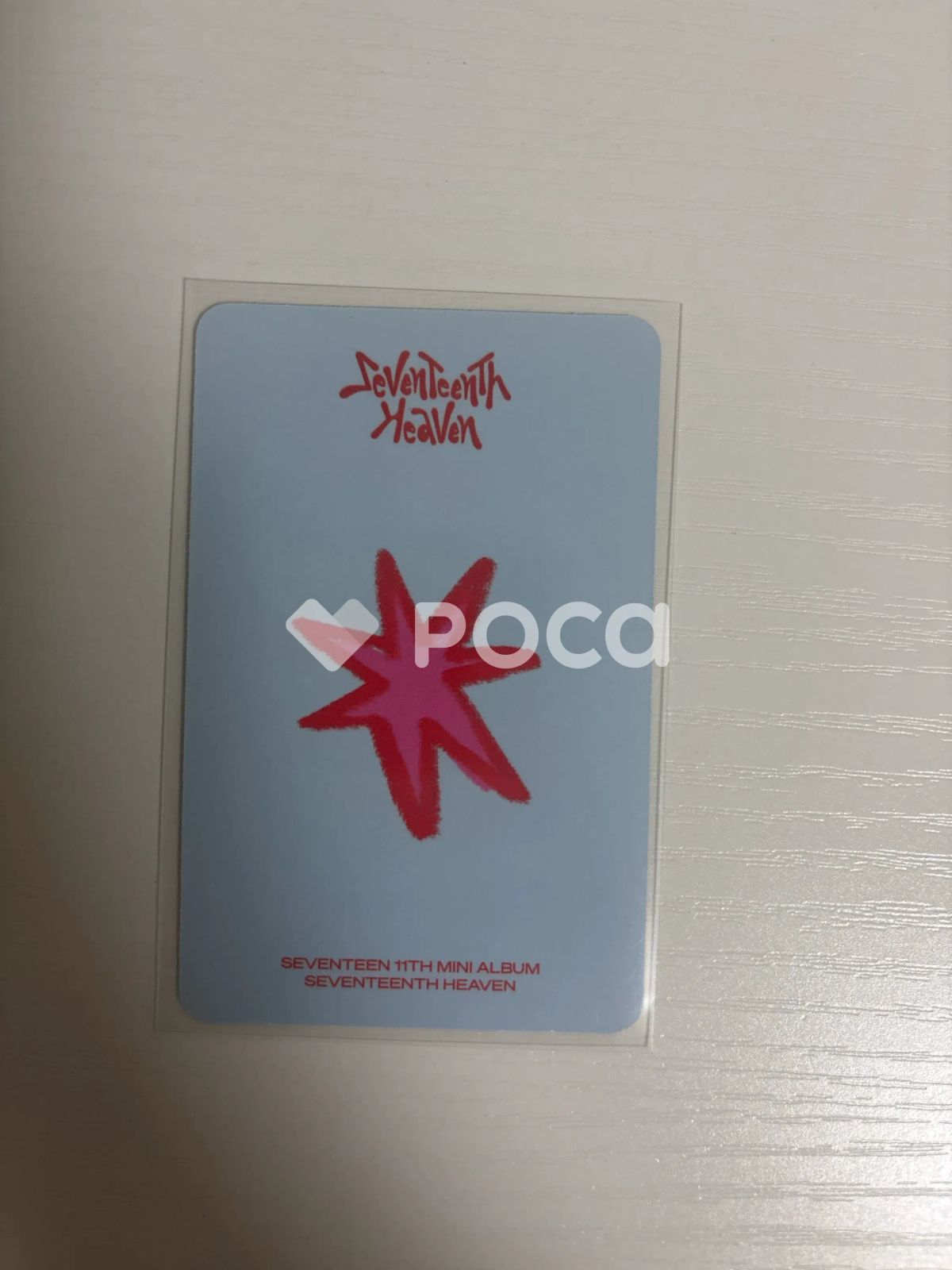 Seventeen ジュン セブチ SEVENTEENTH HEAVEN KPOP MERCH ラキドロ