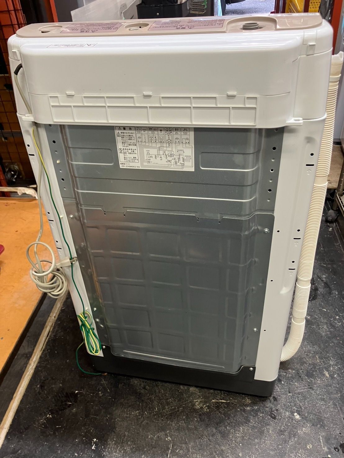 中古】大阪引取限定 HITACHI 全自動洗濯機 BW-V80C 92L 80kg - メルカリ