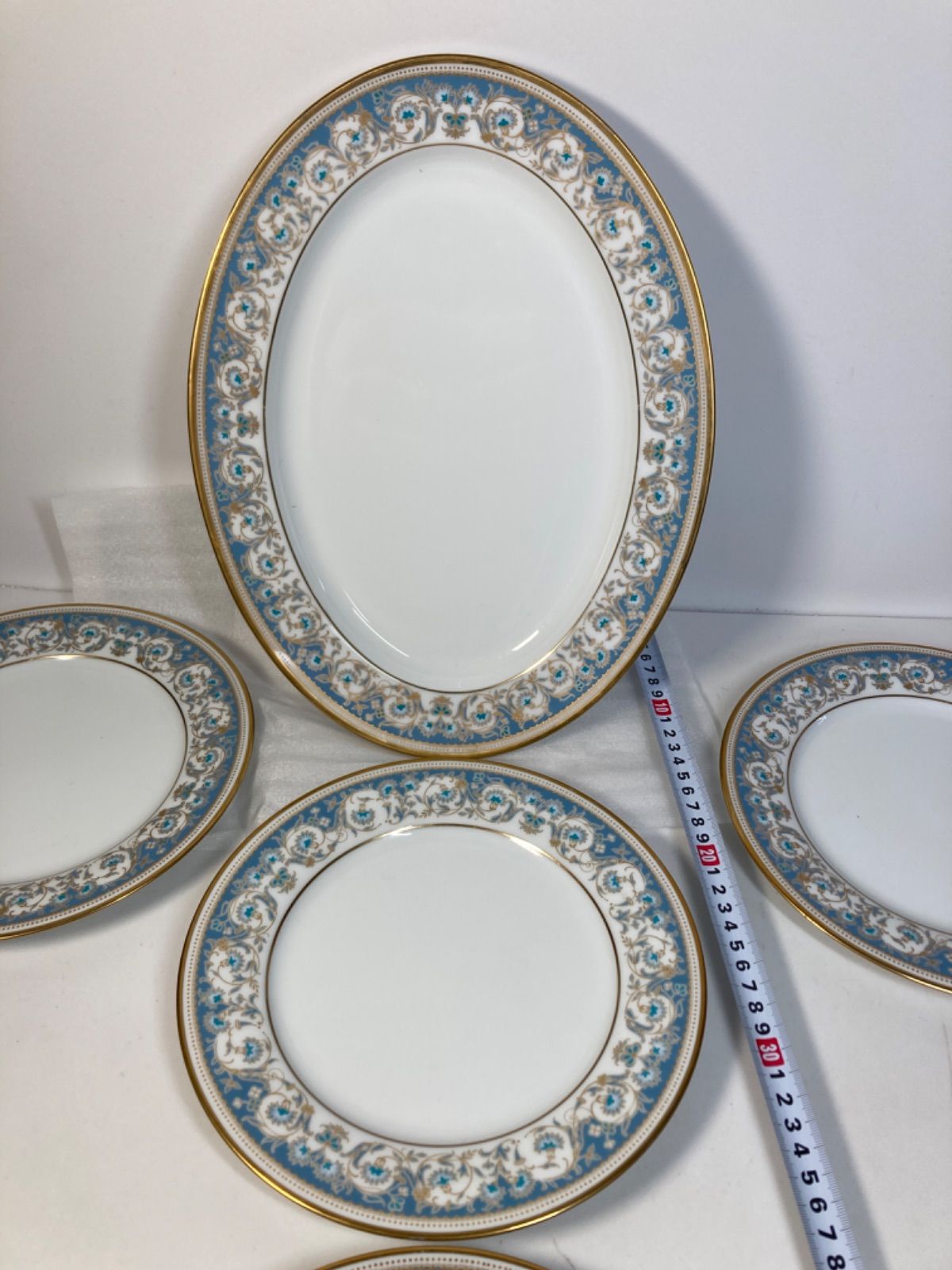 希少・廃盤】ノリタケ ポロネーズ 2045 プレート5点セット（大皿あり