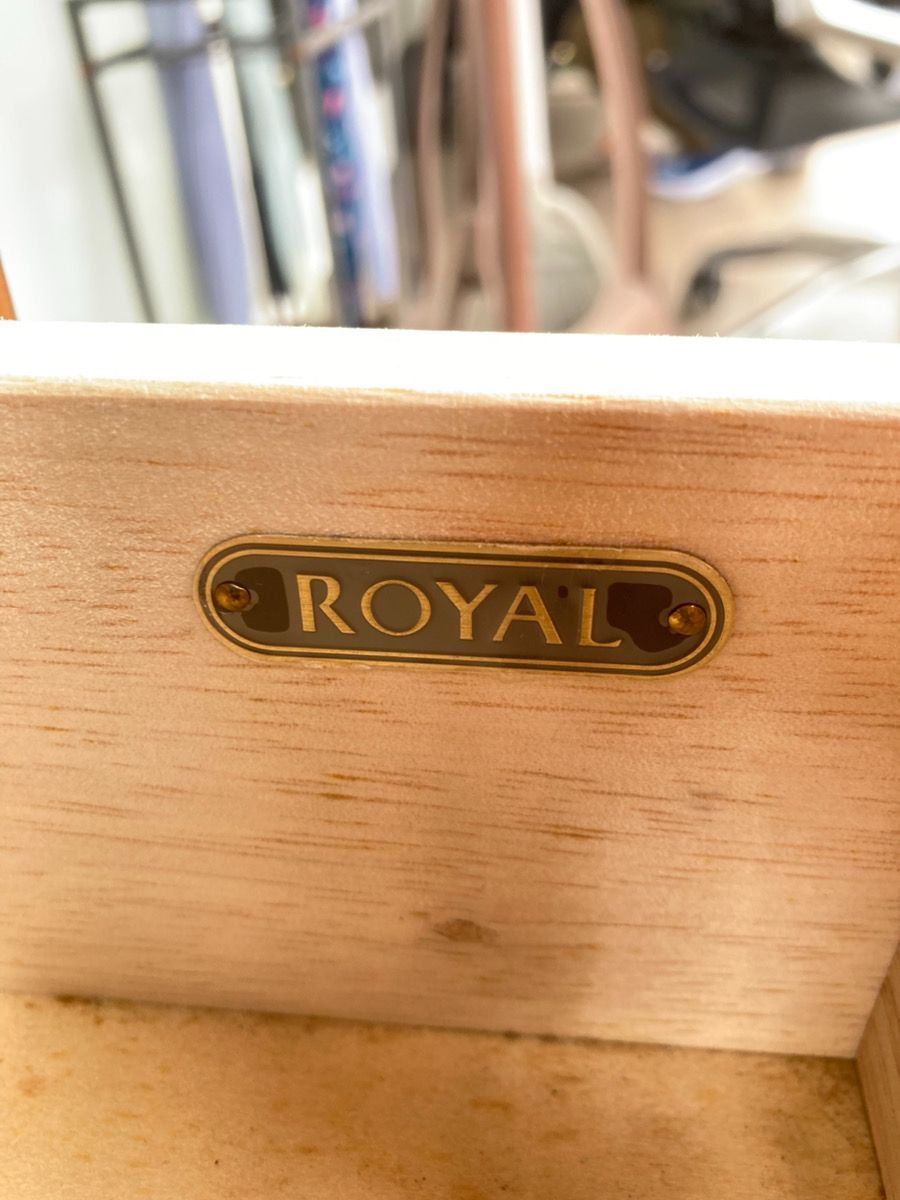 マルニ木工 ROYAL 地中海 電話台 FAX台 花台 キャビネット コンセント2