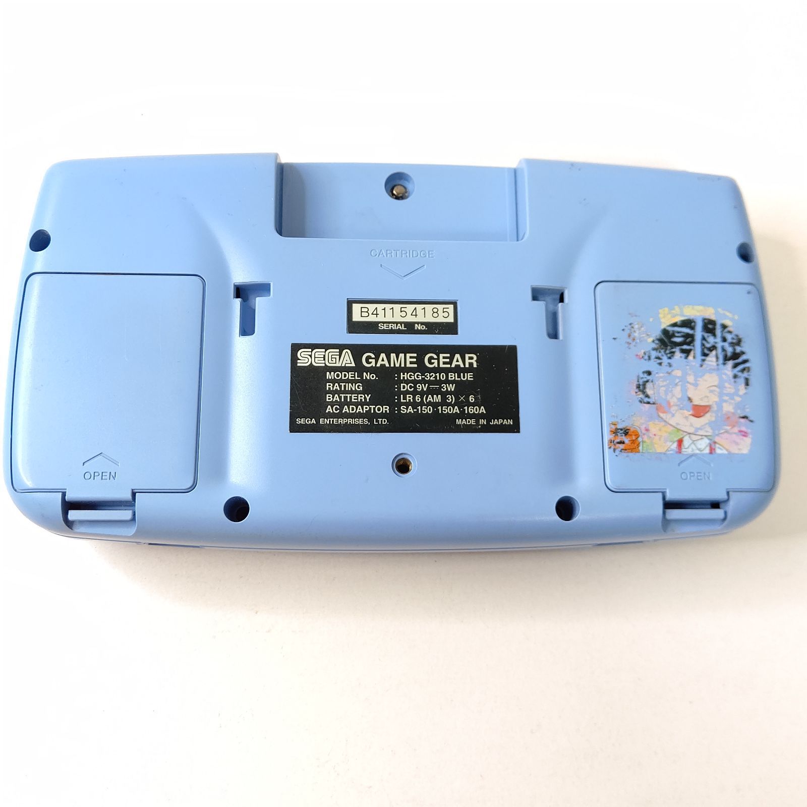 セガ ゲームギア ブルー 美品 希少 HGG-3210 BLUE 訳あり - メルカリ