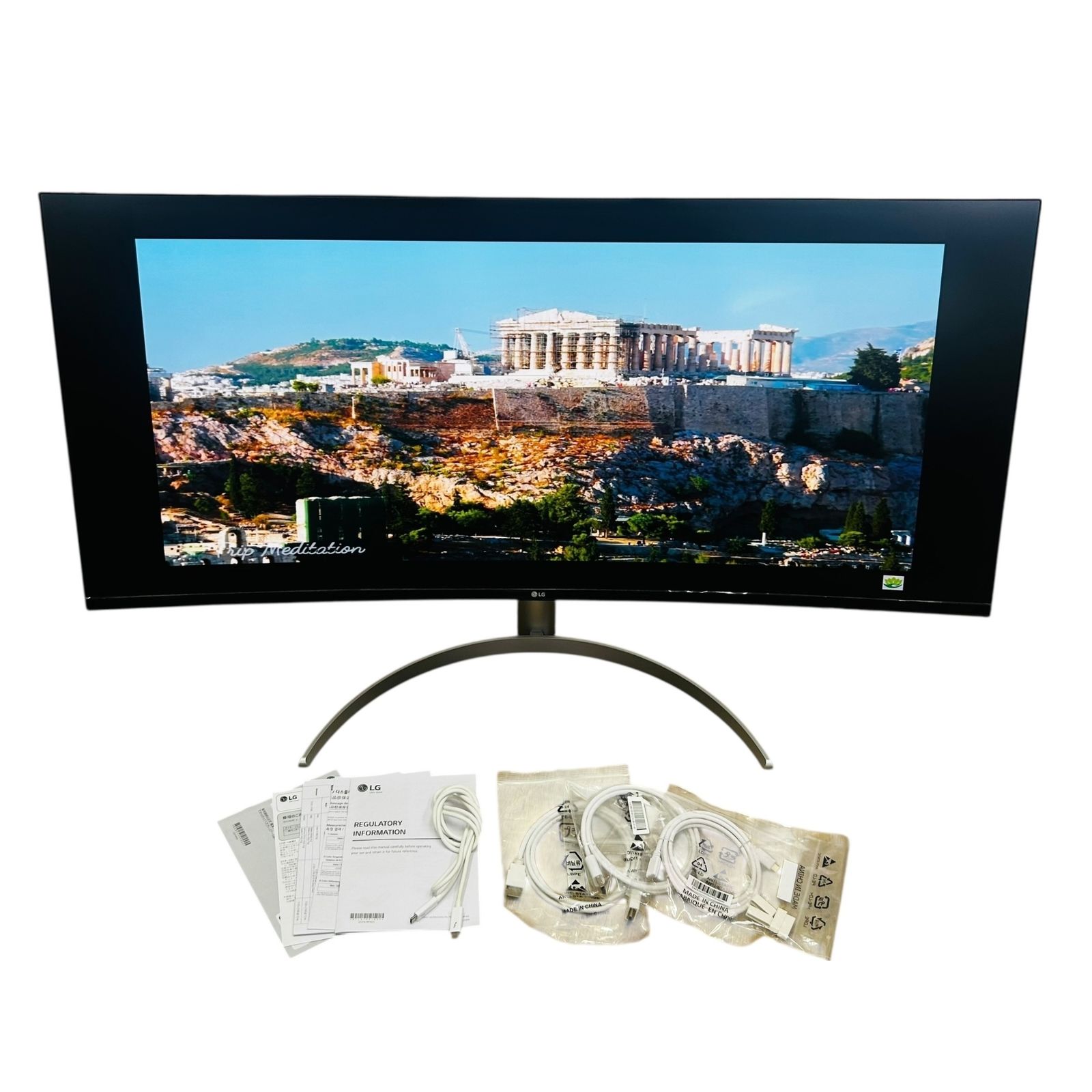 LG 40WP95C-W 40型 曲面ウルトラワイドモニター B級品 - メルカリ