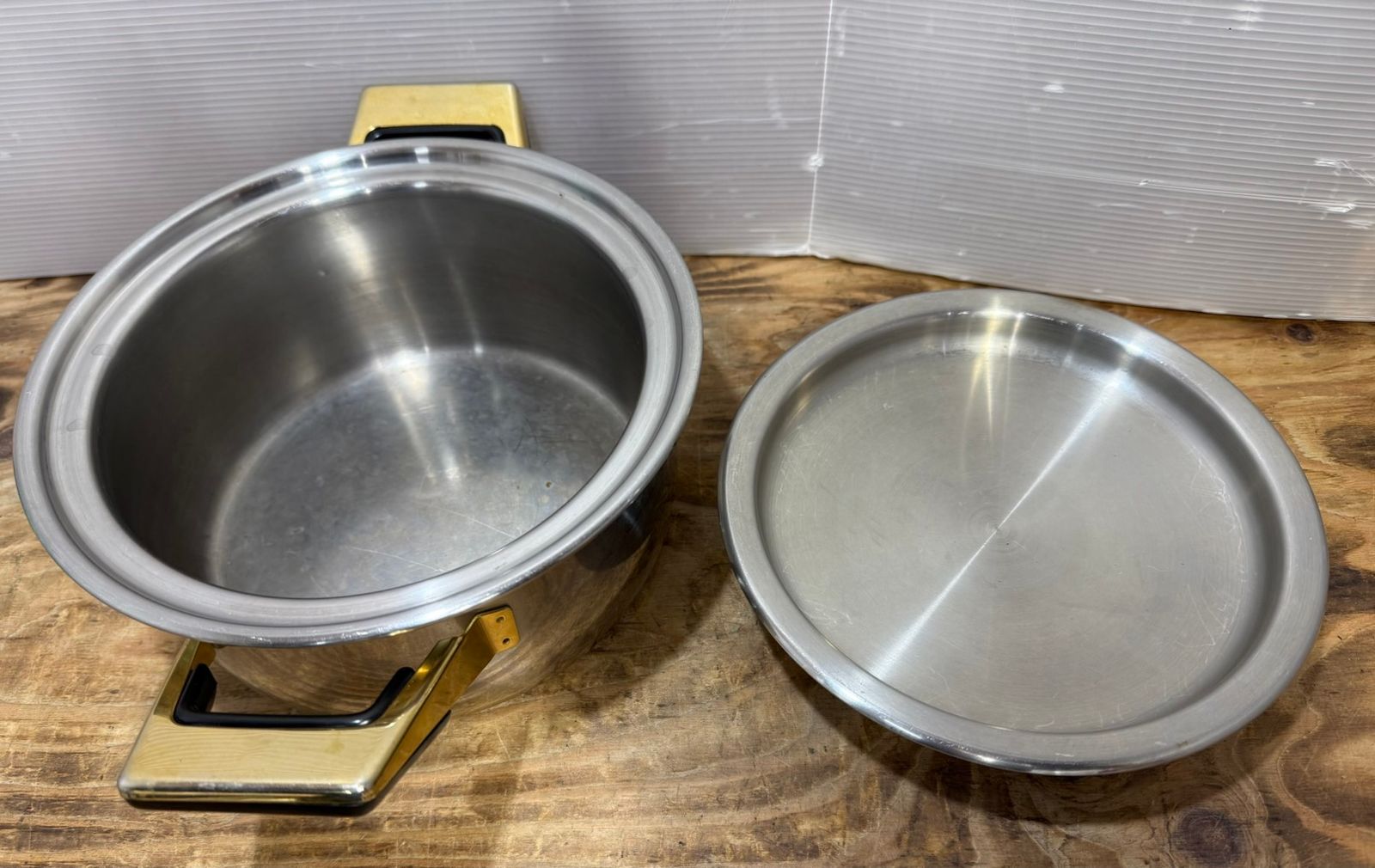 S02428 Tupperware レインボークッカー26cm 浅鍋 寸胴鍋取説付 - メルカリ