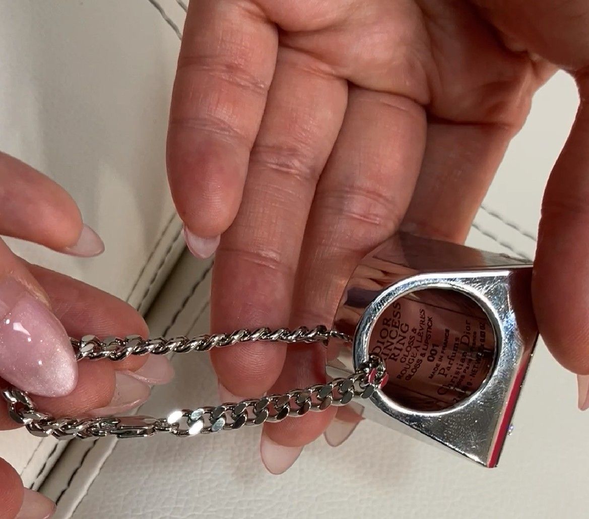 Dior プリンセスリング 001 ピンクマジェスティ 小傷有 コスメ 内径