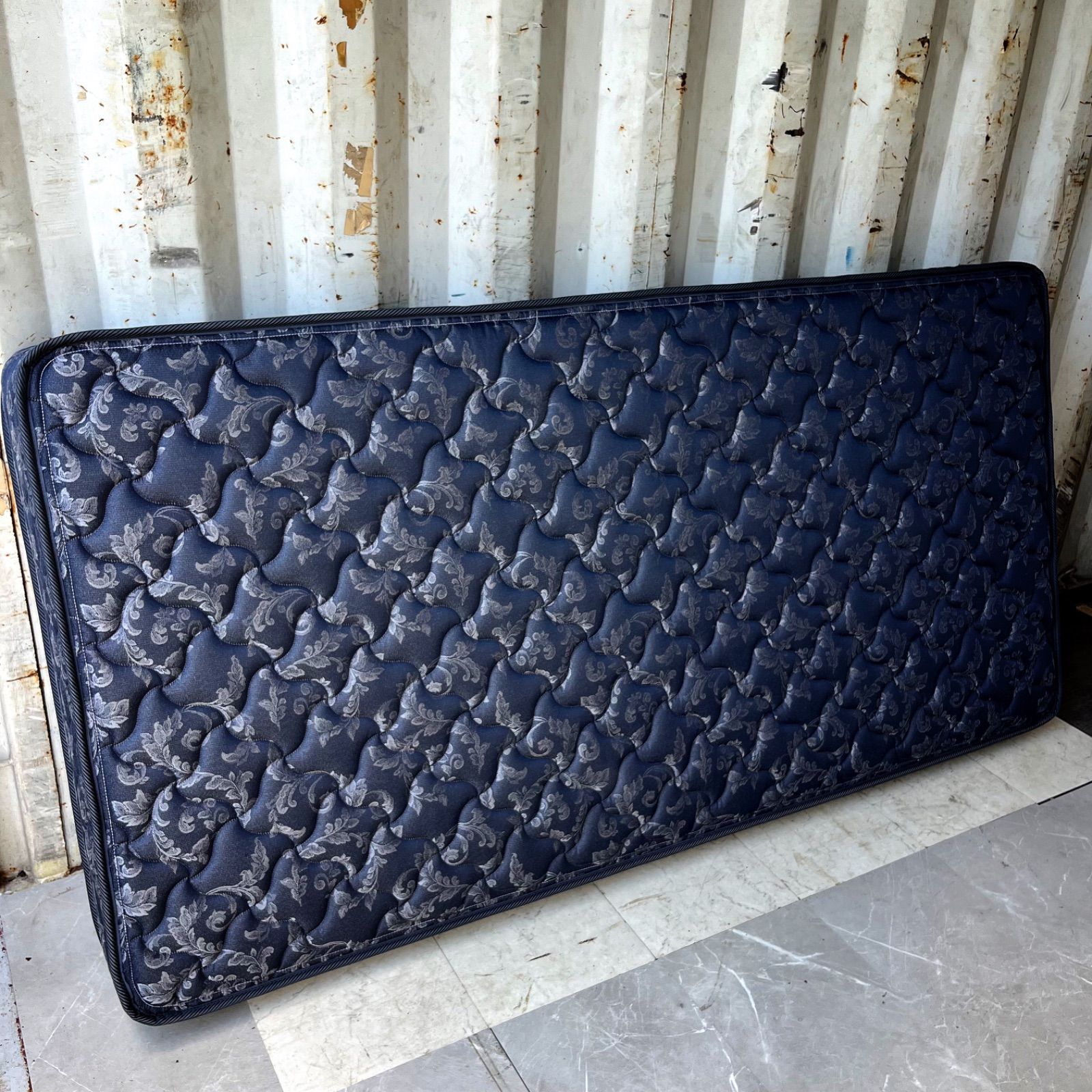 取付無料！フランスベッド ゼルトインターナショナル ネイビーシングル