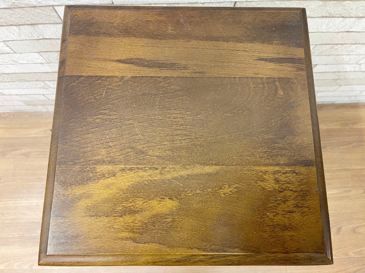 □カリモク karimoku コロニアルシリーズ サイドテーブル ラタン 電話