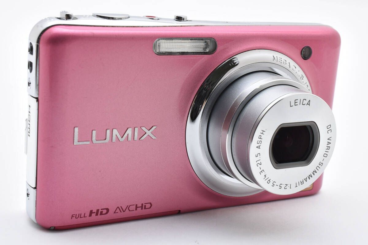 RQ46Panasonic LUMIX DMC-FX66 デジカメ 中古Panasonic 【光学極上品