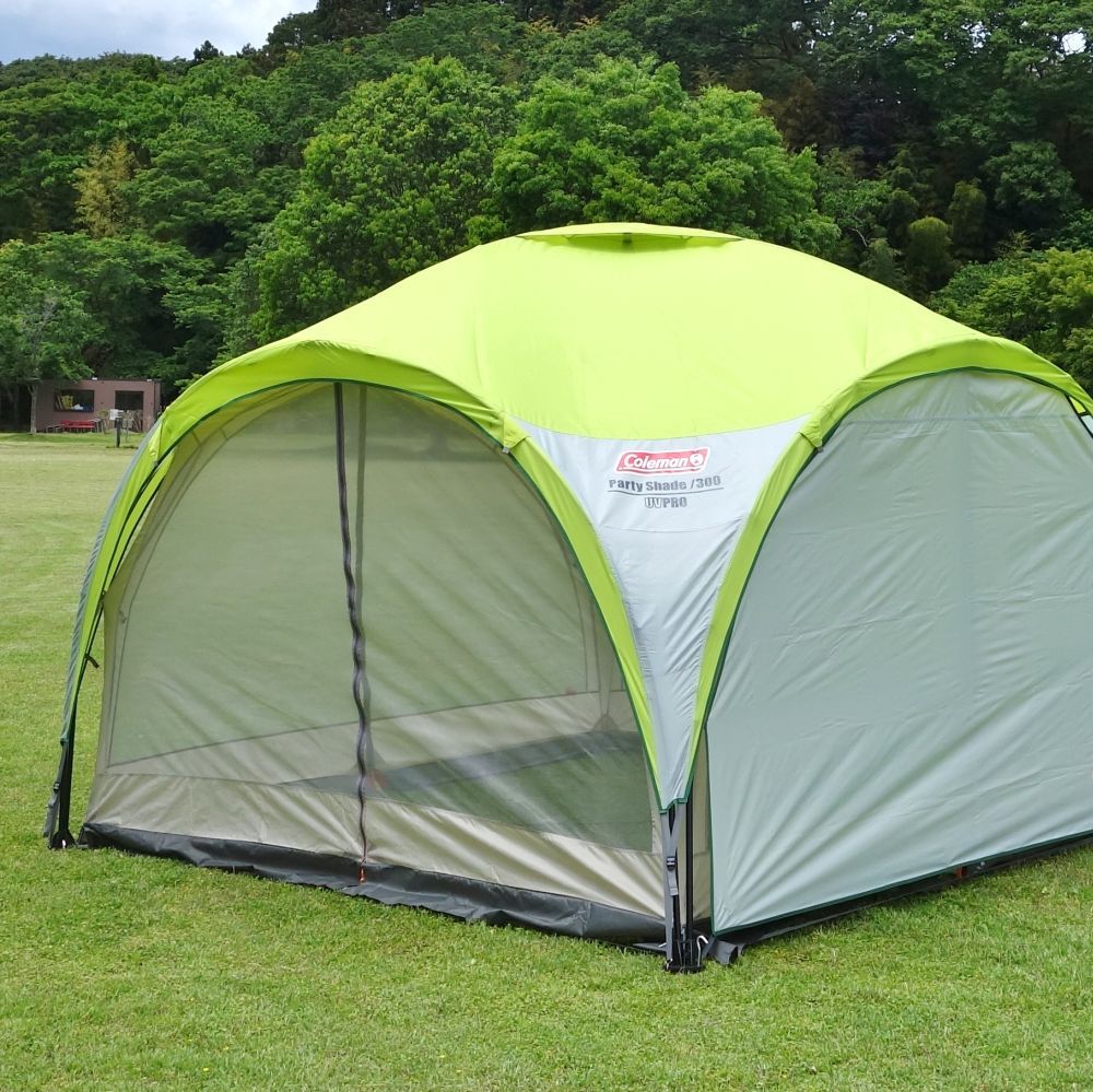 美品 コールマン Coleman パーティーシェード 300 廃盤メッシュ