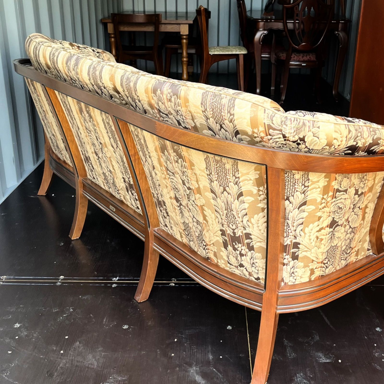 取付無料！マルニ木工地中海ロイヤル シャルル 天然木高級花柄