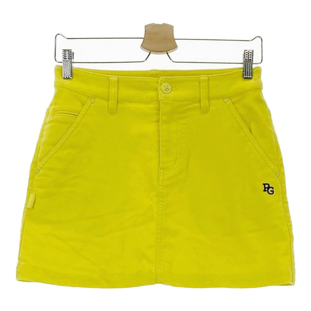 サイズ：0 PEARLY GATES パーリーゲイツ スカート イエロー系