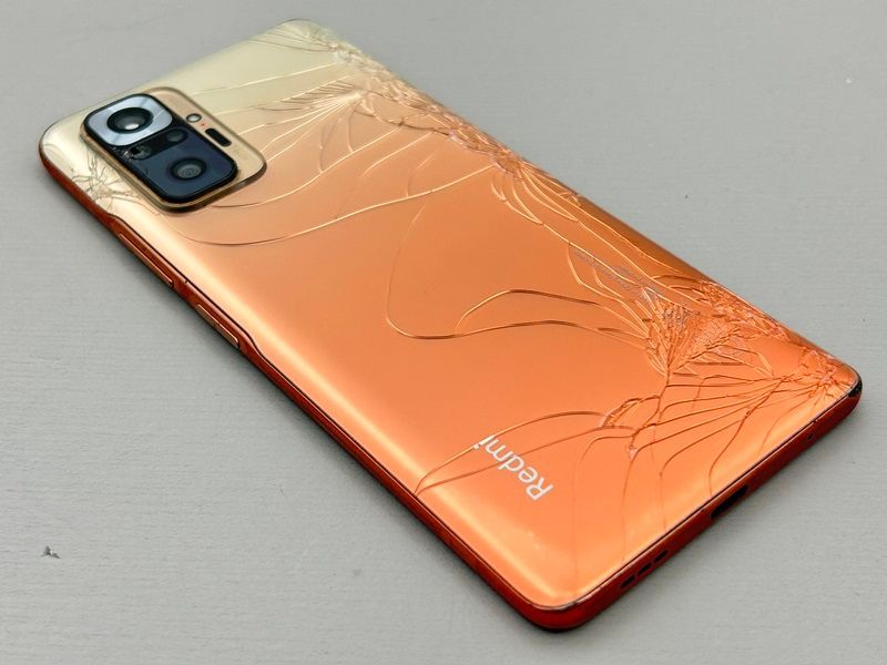 redmi note 10 Pro SIMフリー 美品 ブロンズ ヒビあり】Redmi Note 10